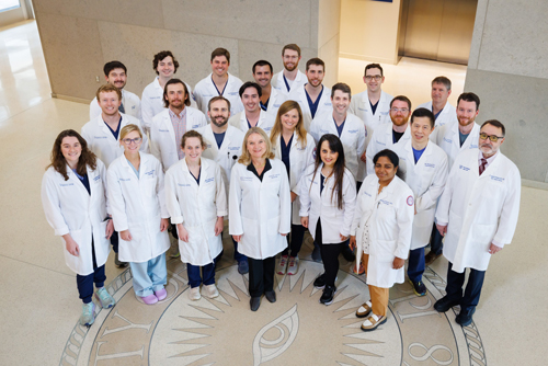 Group photo of 2024 Opthalmology faculty and residents